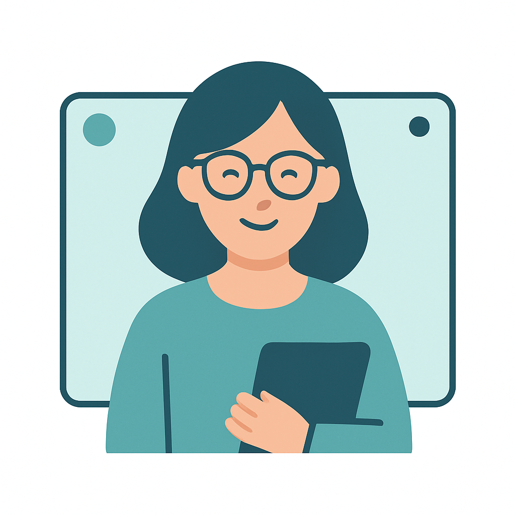 Female therapist icon